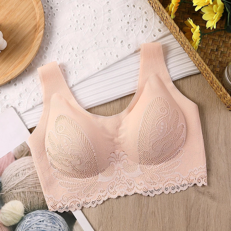 Breathable Latex Bra Seamless  - Sleep Bra Bralette review and price