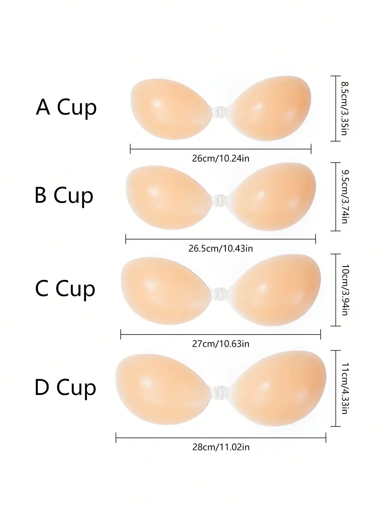 1pc Women's Silicone Sticky Br - Strapless Bra Adhesive review and price