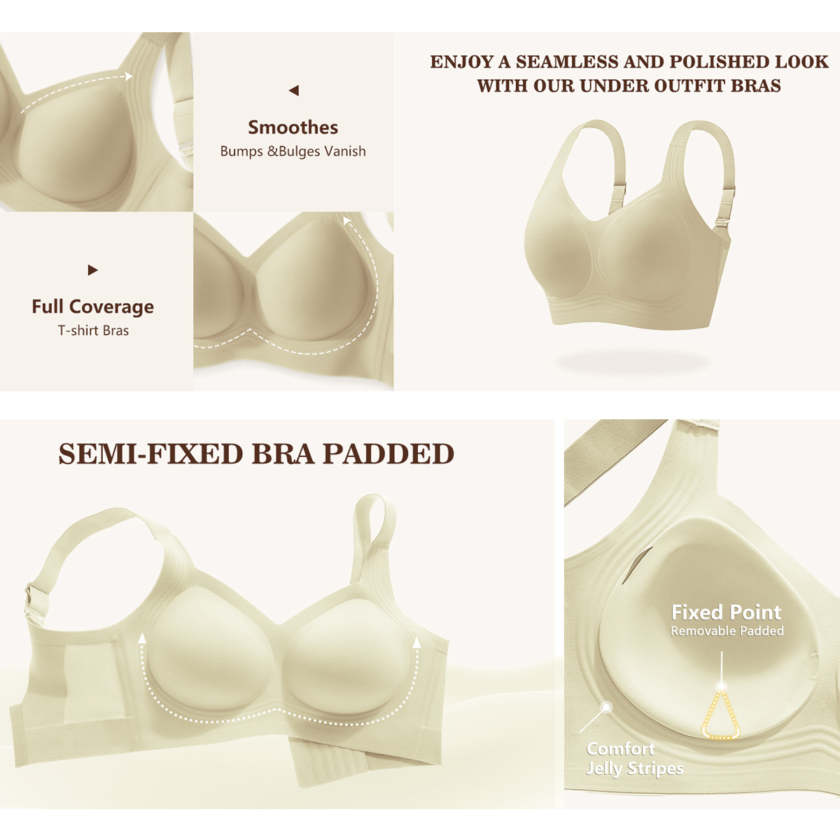 Women Wirefree Bras for Women  - Wirefree Bra Comfort review and price