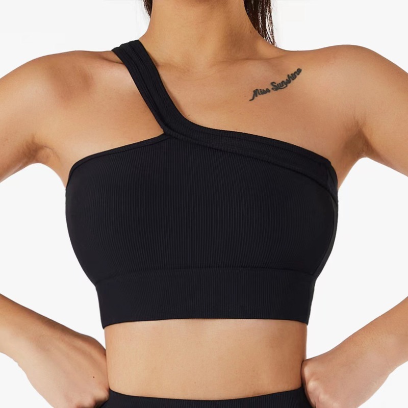 Women Single Shoulder Sexy Yog - T Shirt Bra Seamless review and price
