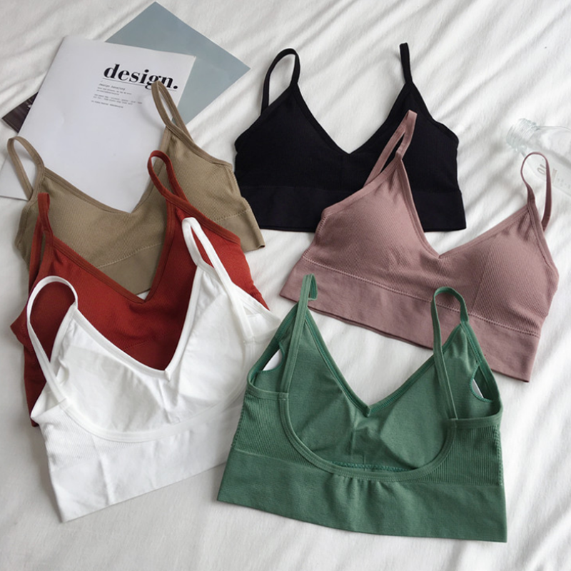 Women Sexy Crop Tops Bra Tube  - T Shirt Bra Seamless review and price