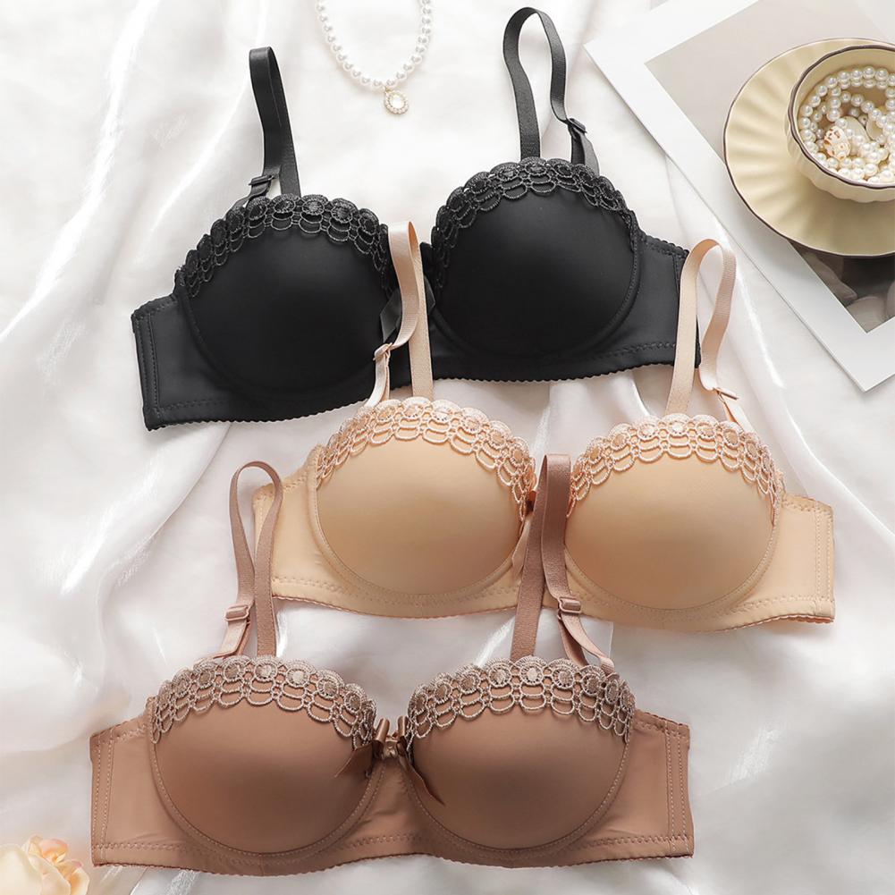 Thin Mold Cup Bra Lace Bralett - Demi Bra Balconette review and price