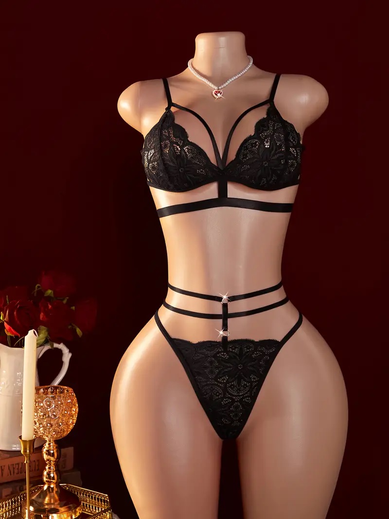 S- XXL Women's Sexy Contrast L - Sheer Mesh Bra review and price